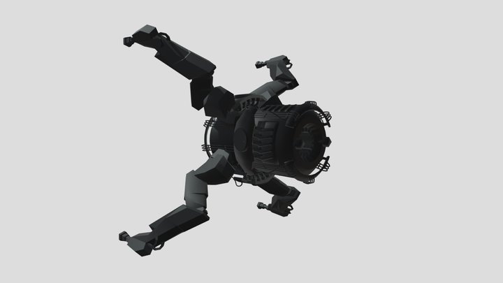 Core Hijacker (Skbidi Serise) 3D Model
