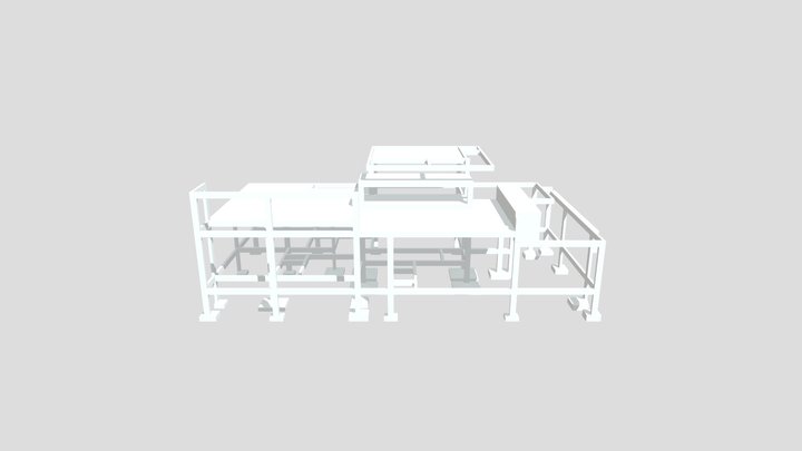 ESTRUTURA LUANA 3D Model