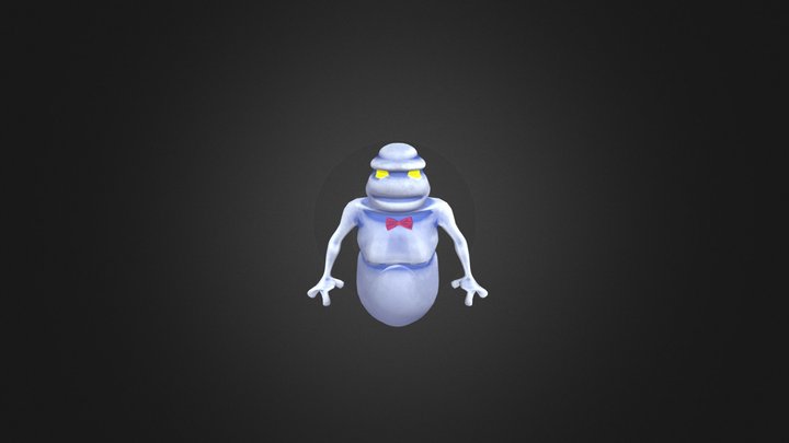 Idle Ghost 3D Model