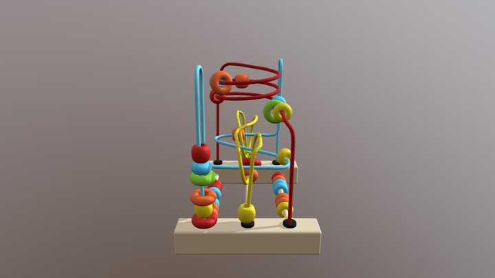 Steinmetz Wire Toy 3D Model
