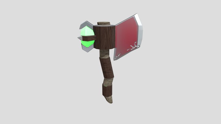 Next Gen Asset: Magic Axe 3D Model