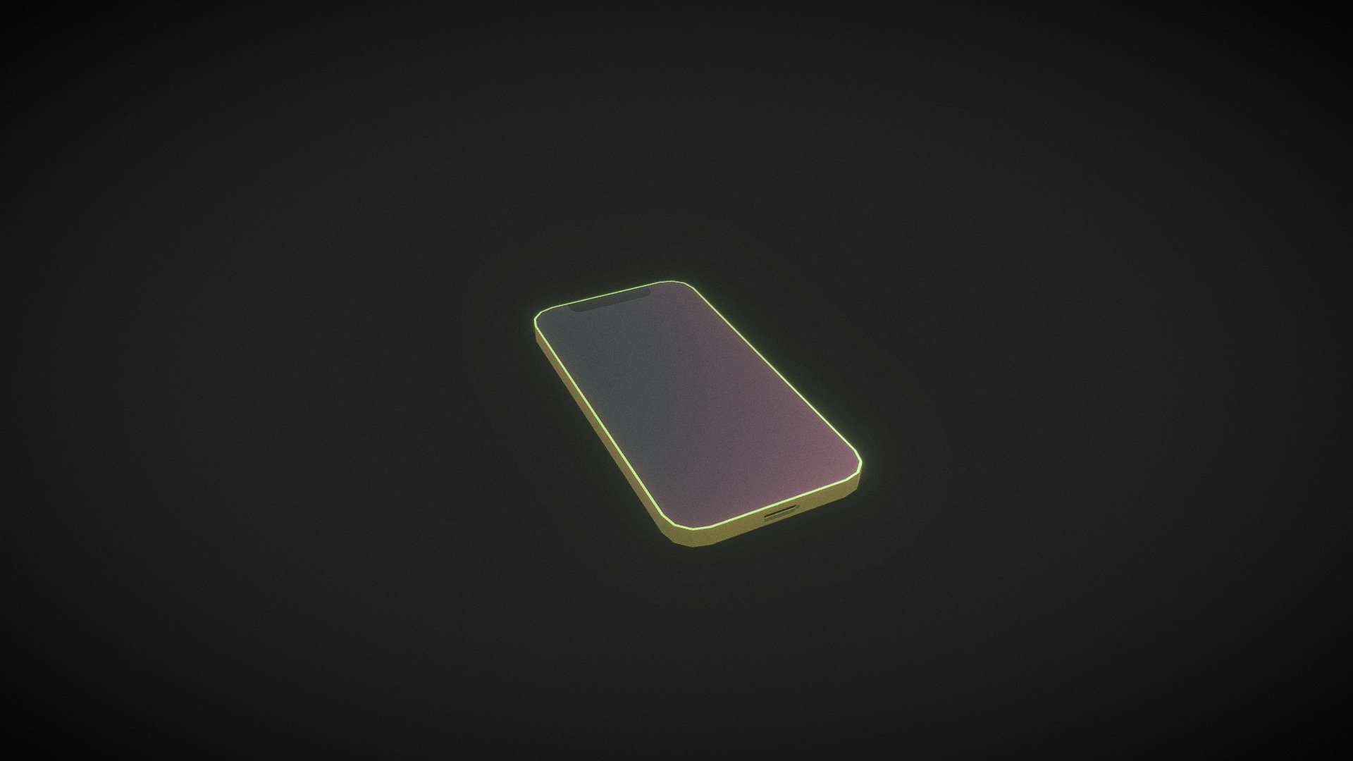 Phone - Download Free 3D model by Amine (@amine0) [3124ec1] - Sketchfab