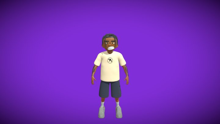 TRAVIS SCOTT 3D Model