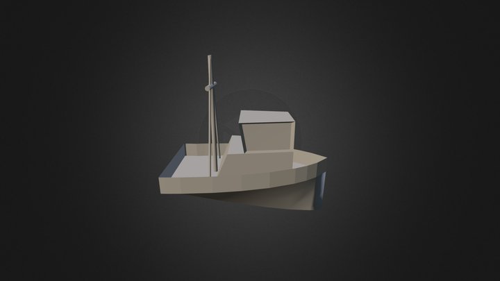 Barco 3D Model