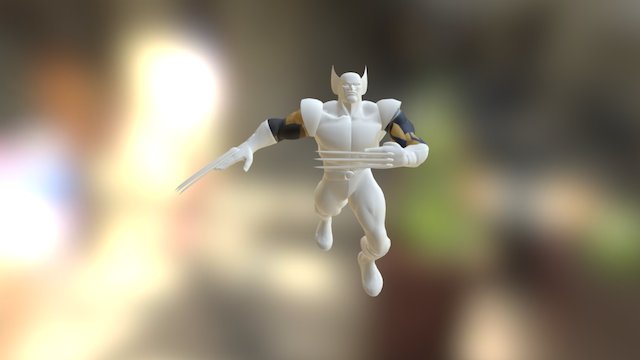 Andres Muñoz Wolverine2 3D Model
