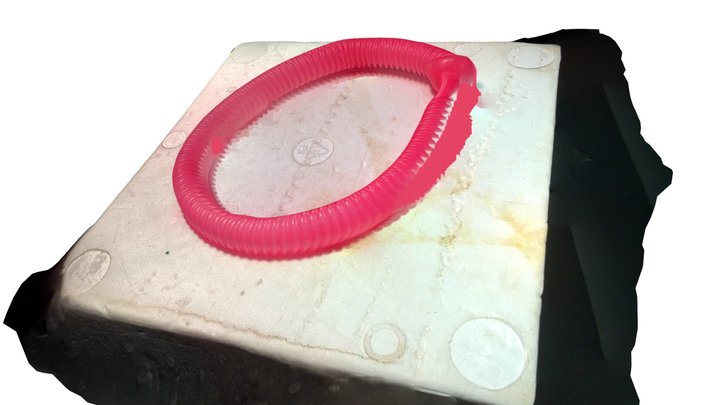 pink tube 3D Model