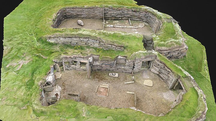Knap of Howar, Papa Westray, Orkney – Modello 3D gratuito STL