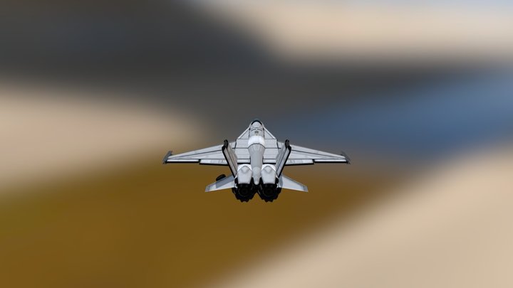 F-A 18 Hornet 3D Model