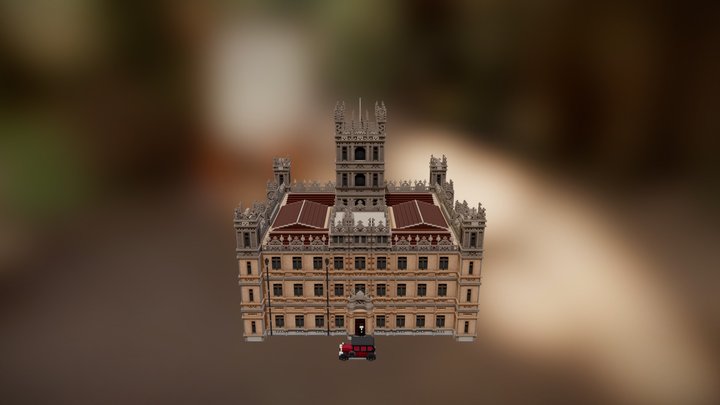 Downton Abbey 3D Model