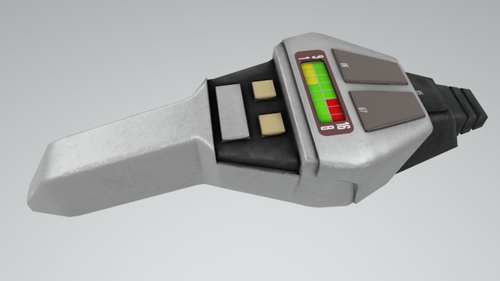 Type 2 Phaser - TNG 3D Model