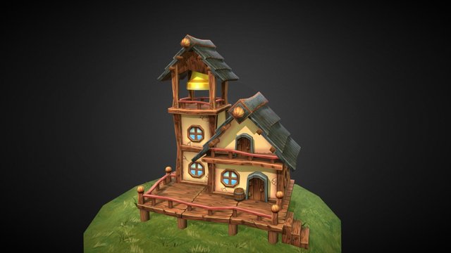 town hall 3D Model