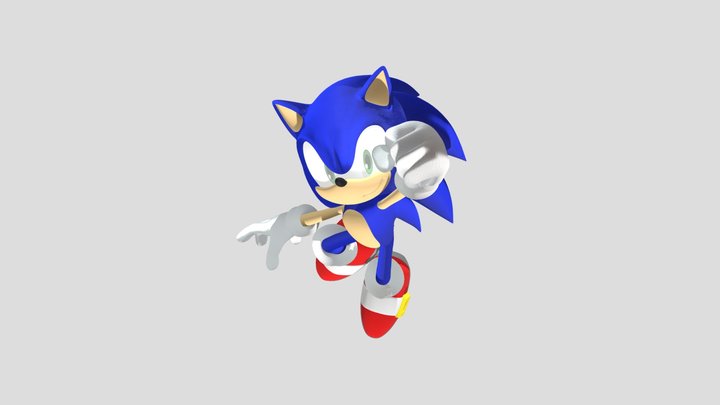 CGI Sonic Models 3D Model