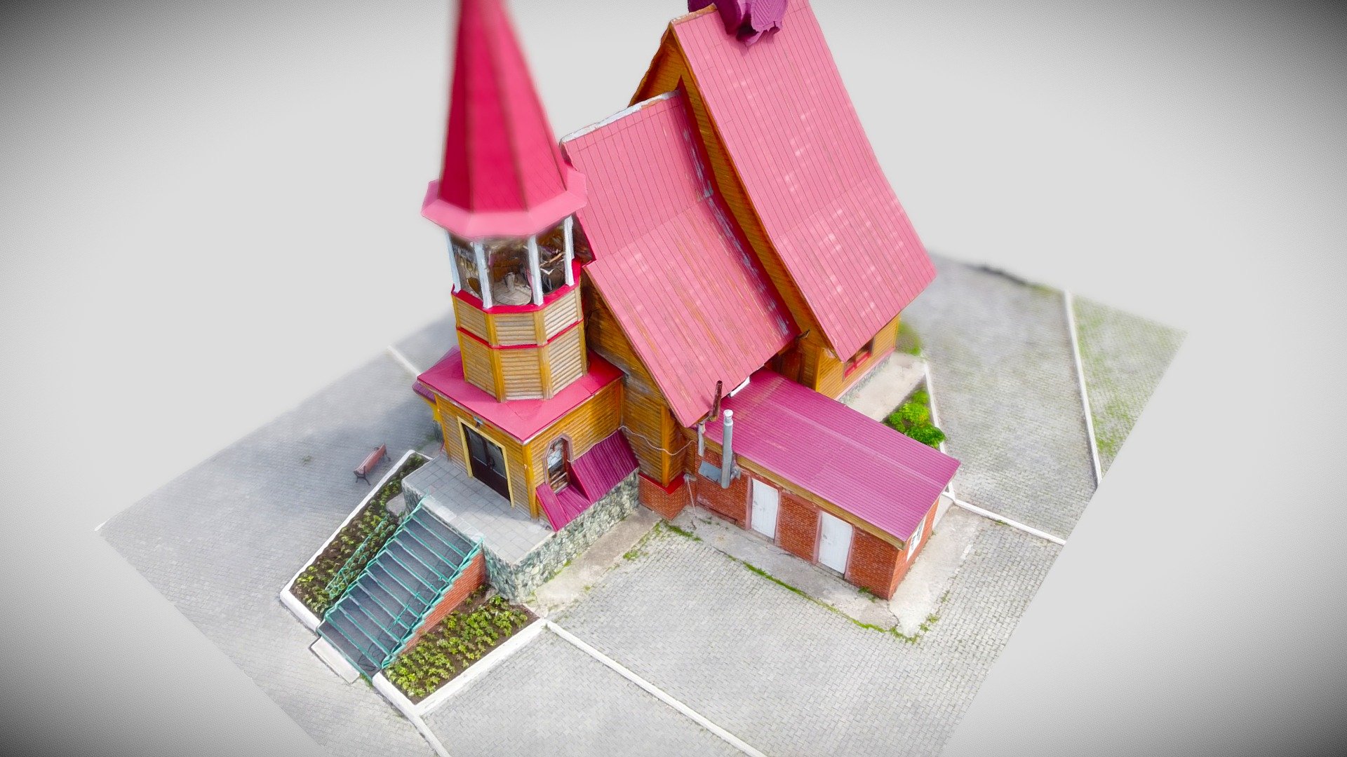 Church of the Transfiguration of the Lord - 3D model by narcozisne1 ...