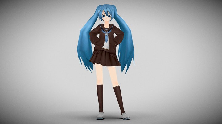 Rolling Girl – Gratis 3D-model STL