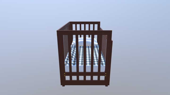 Crib 3D Model