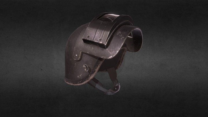 K6-3 helmet 3D Model