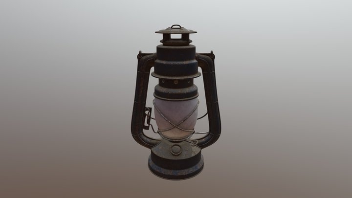 Lamp Tutorial 3D Model