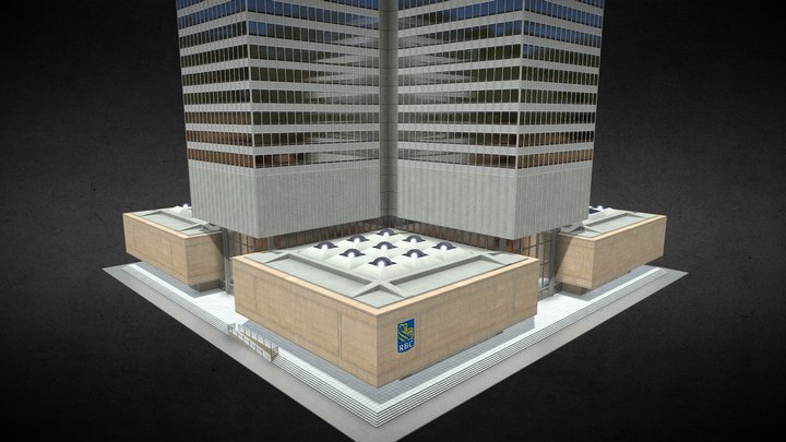 Place Ville Marie, Montreal, QC, Canada 3D Model