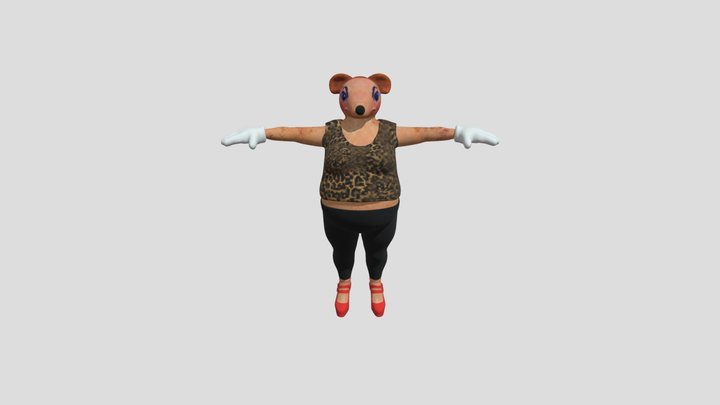 Ms Rat 3D Model
