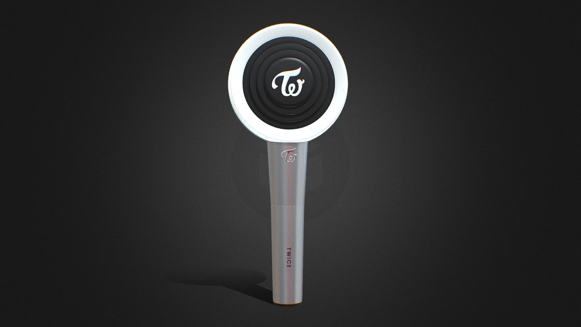 TWICE'S CANDY BONG Z LIGHTSTICK 3D model by Nate Florendo