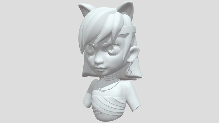 Esculpido 3D Tabia 3D Model
