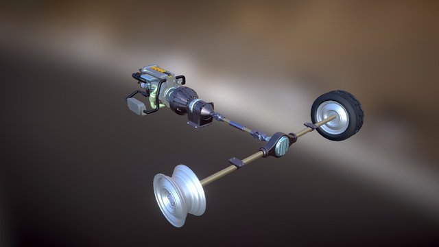 Vehicle Parts 3D Model