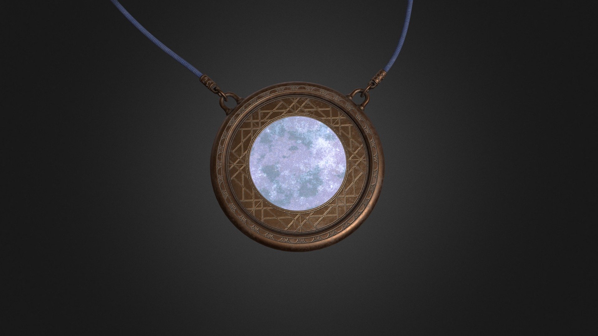 Moon Amulet 3D model by tonken [31302ea] Sketchfab