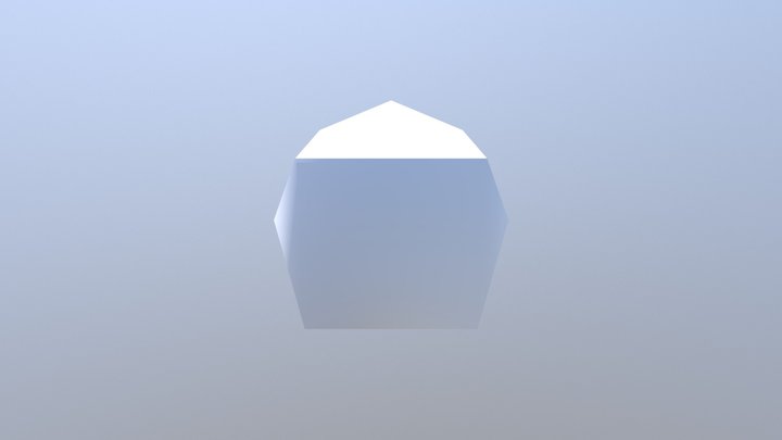Rhombendodekaeder 2 3D Model