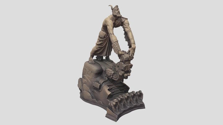 Stanisław Szukalski Sculpture – Free 3D Model STL