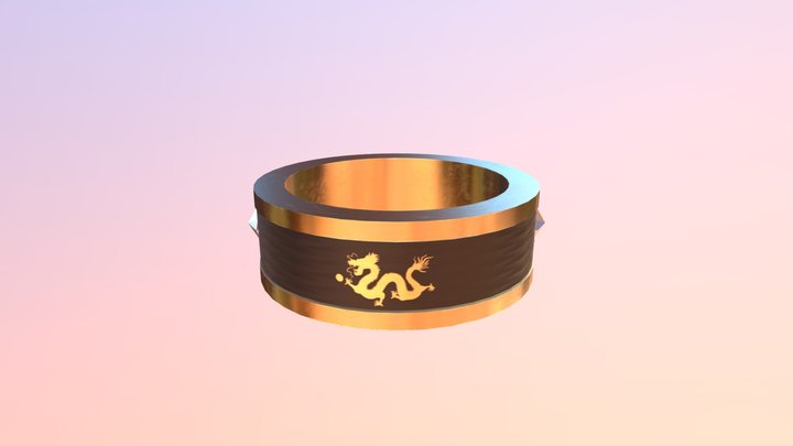 Dragon ring 3D Model