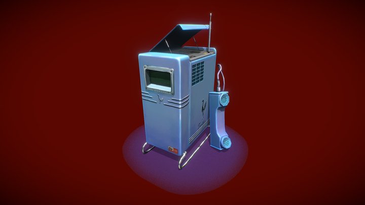 TWITTER BOX 3D Model