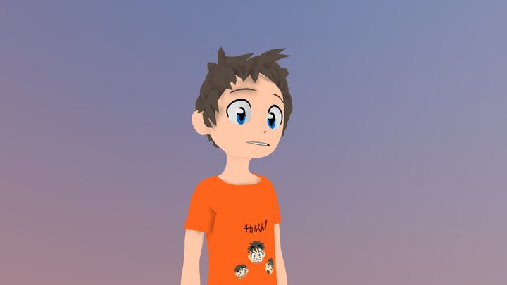 Pajama Boy! 3D Model