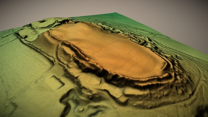 King's Castle, Somerset (UK) – Kostenloses 3D-Modell STL