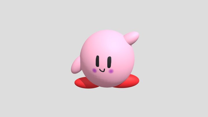 Kirby 3D Model