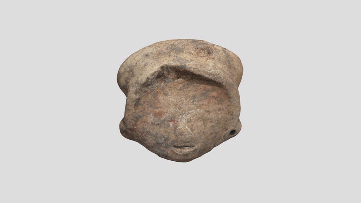 Figurine Head 2 3D Model