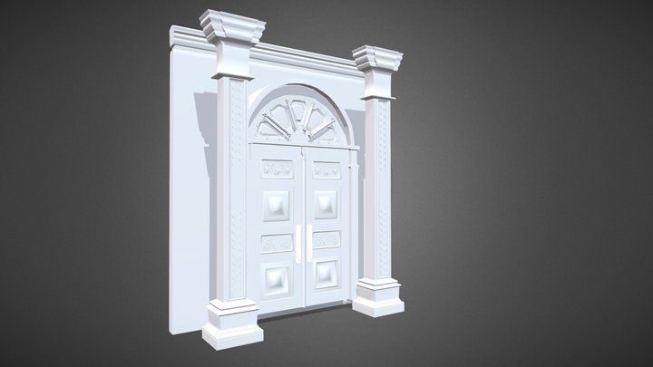 Door_01 3D Model