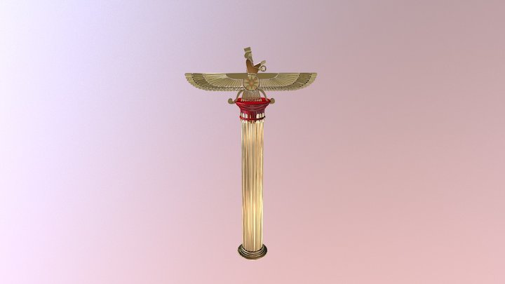 فروهر و ستون 2 3D Model