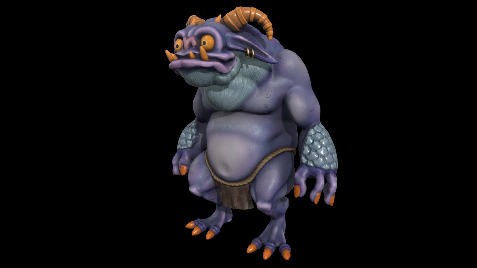 Troll-face-3d-model 3D models - Sketchfab