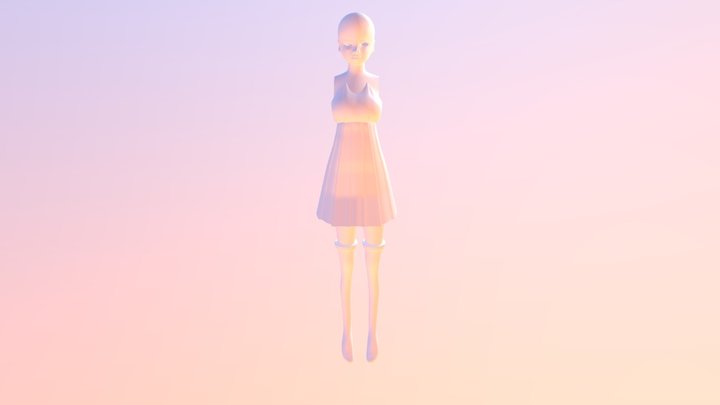 Modeling 3D Ria Melinda 3D Model