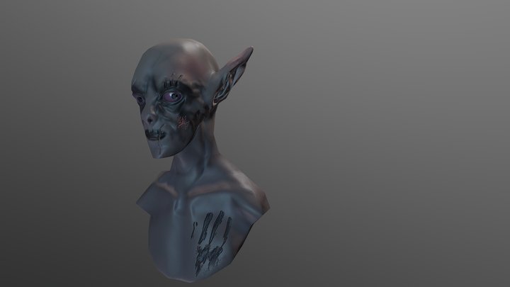 Head Nisfar 3D Model