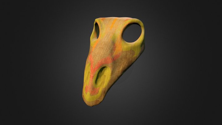 Tribal Mask 3D Model