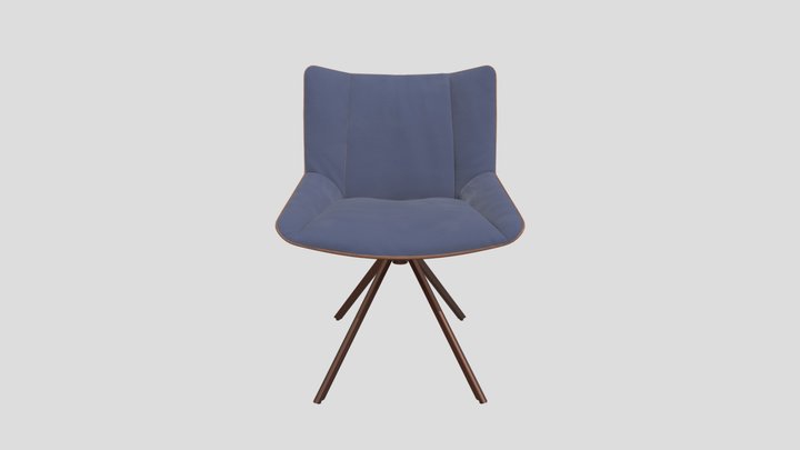 Label Gustav Jr. Eetkamerstoel 3D Model