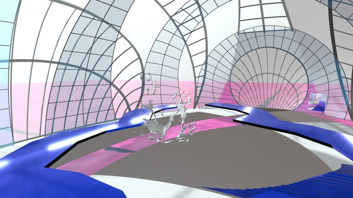 Fashion Show Environment by AjS NFT 3D Model