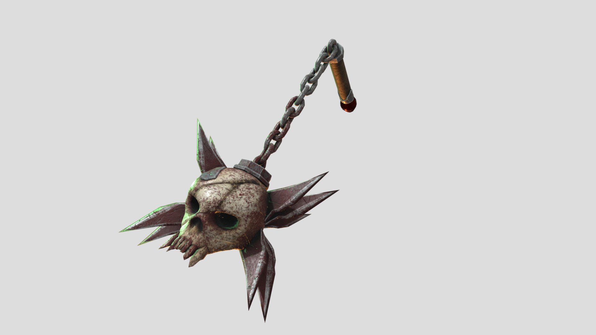 Flail Skull - 3D model by Claudio.Rojas [3138eba] - Sketchfab