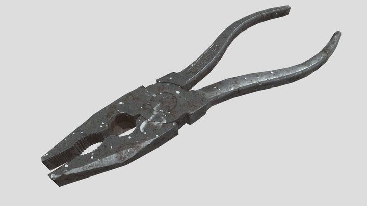 Pliers asset GamedevLegend 3D Model