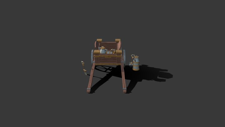 [Student Work] Dwarf Three Items 3D Model