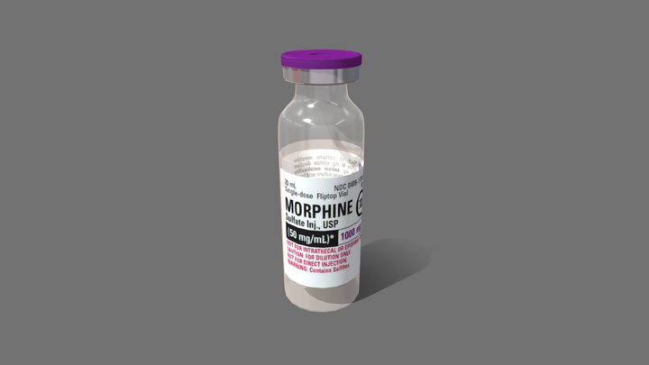 Morphine 3D Model