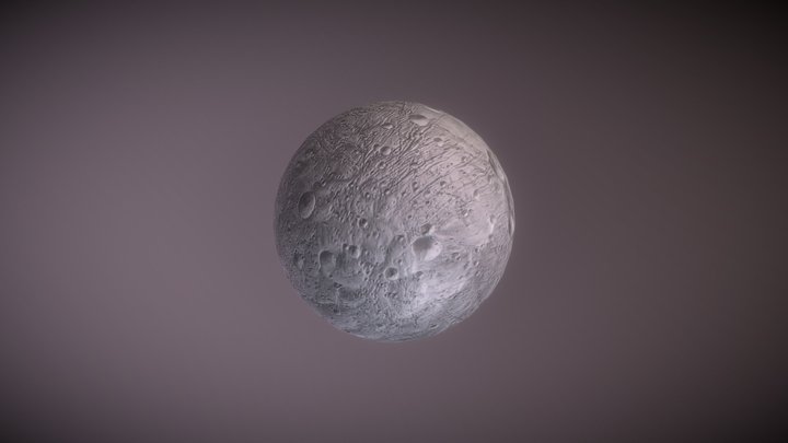 Moon 3D Model