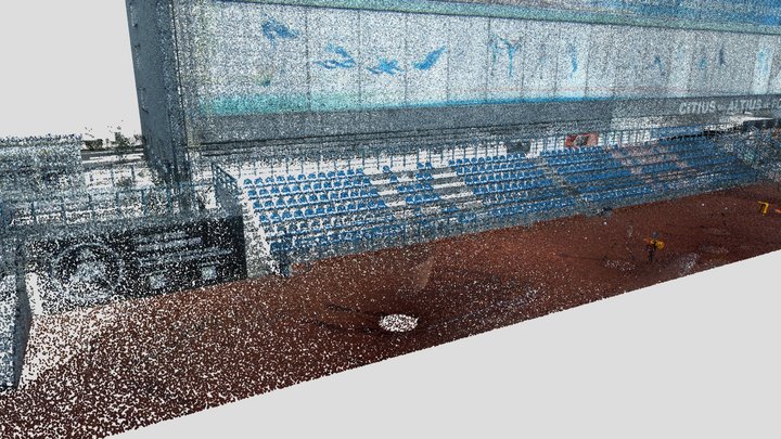 Стадіон КНУБА 3D Model