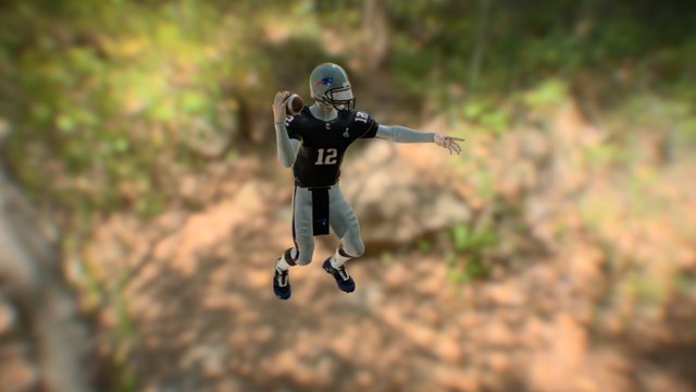 Tom Brady 3D Model